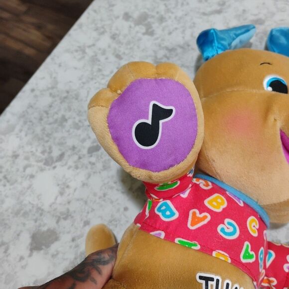 Fisher Price Laugh and Learn Dog Puppy ABC Talking Plush Musical Toy Learning - Picture 6 of 12